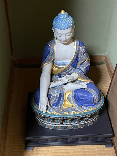 リヤドロ 釈迦牟尼仏陀 ゴールド 仏像彫刻